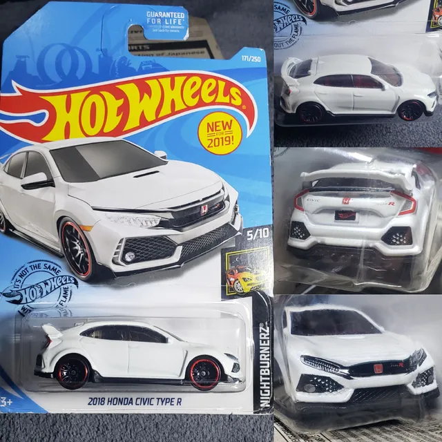 Hot Wheels Carritos Honda Civic Type R 2018
