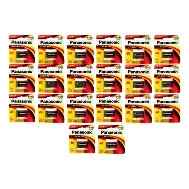 Crp2  Panasonic Paquete Con 20, 6 Volts Litio El223ap, Cr-p2