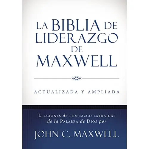 Rvr60, Biblia De Liderazgo De Maxwell, Tamaño Manual (spanis