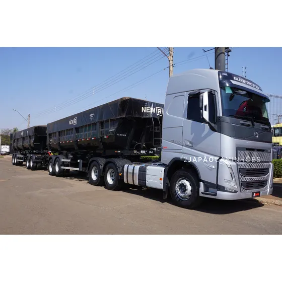 Conjunto Fh 540 2024 Globetrotter + Rodocaçamba Randon 2023