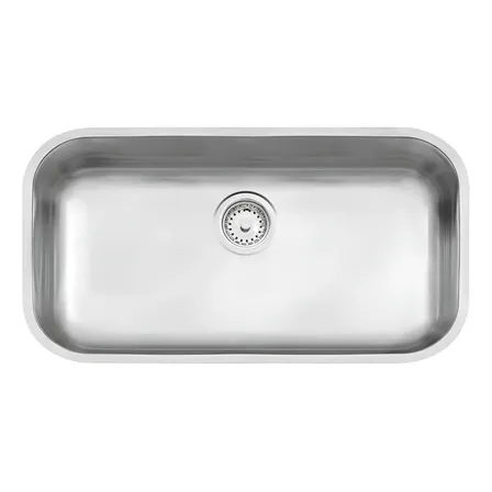 Cuba para cozinha Tramontina Lavínia 56 BL 94024107 de aço inoxidável 304 acetinado 34 cm x 56 cm x 17 cm com espessura de 0.6 mm