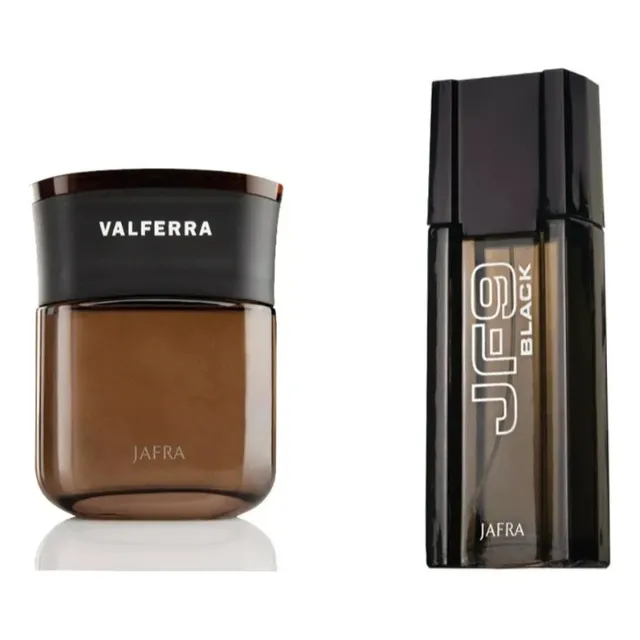 Jafra Valferra Y Jf9 Black Set Con Lo 2 Perfumes