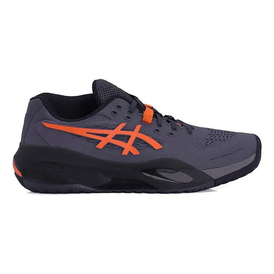 Tênis Asics Resolution X Roxo E Laranja