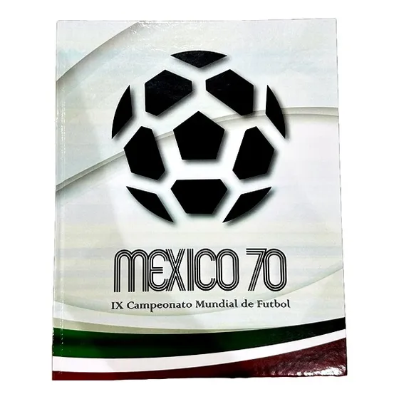 Álbum De Figurinhas Copa Do Mundo 1970 - Capa Dura - Alolla