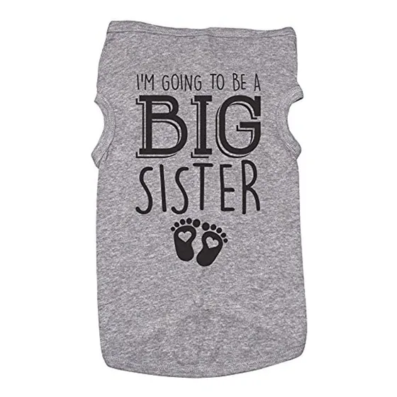Hermana Mayor Camisa Para Perrosi Voy A Ser Un Gran Sisterca