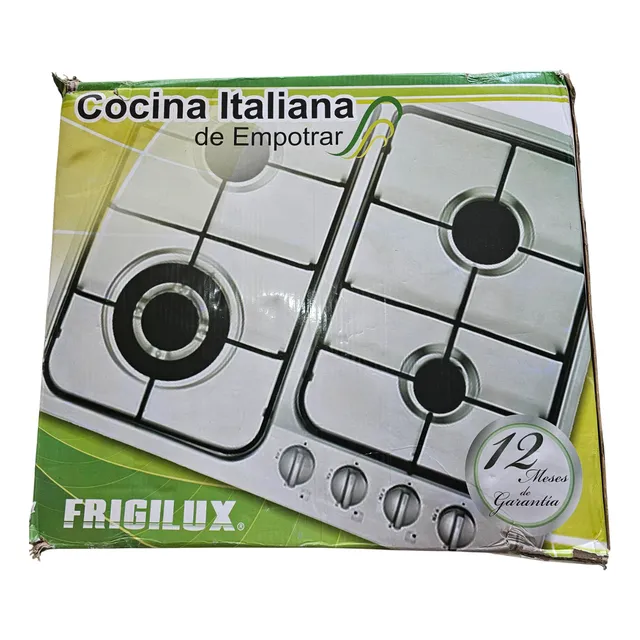 Tope De Cocina  Frigilux  4 Hornillas Con Quemador Auxiliar
