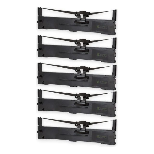 5 Cintas Para Epson Fx890 Color Negro Marca Unicorn