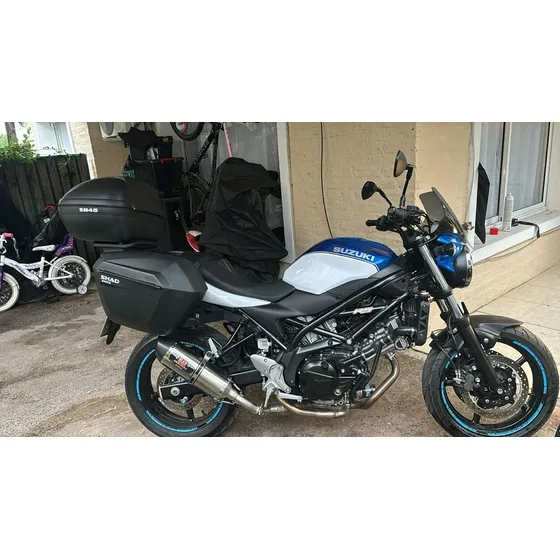 Suzuki Sv 650 2018 Equipada Completa Para Viajar