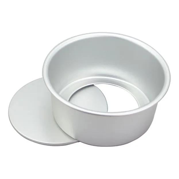 20x8cm Molde Para Hornear De Gasa Con Base Extraíble 2 Pcs