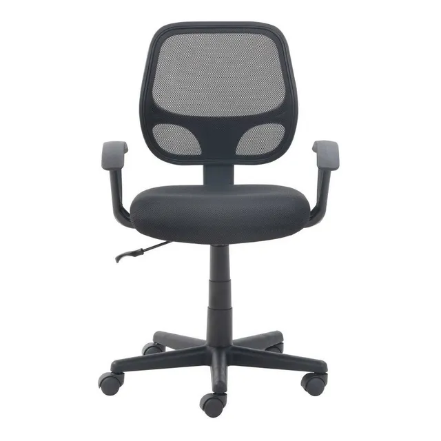 Silla Secretarial Lf Products Color Negra Color Negro