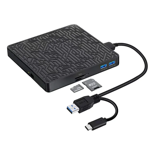 Wintale Unidad Externa Blu Ray, Usb 3.0 Tipo C Externa Blu R