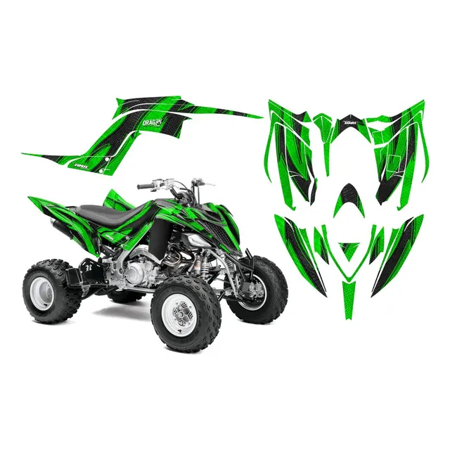 Calcomanía De Kit De Gráficos Para Atv Amr Racing
