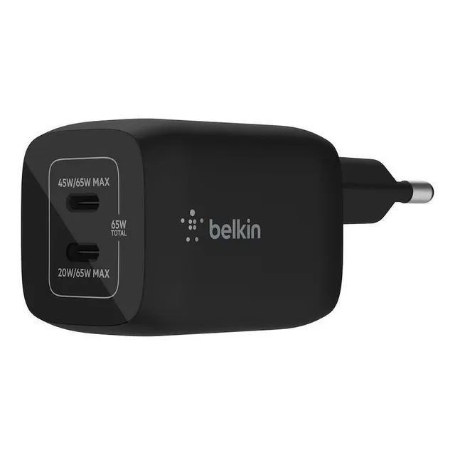 Cargador Belkin Boostcharge Pro 65w Dual Port Usb-c - Cover
