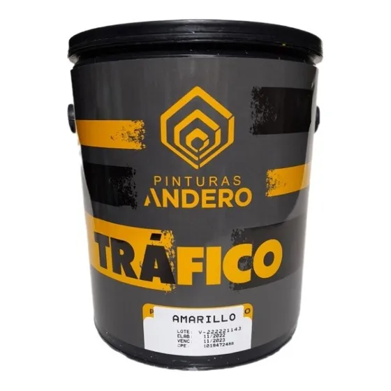 Pintura De Tráfico Base Agua Para Brocal Amarillo