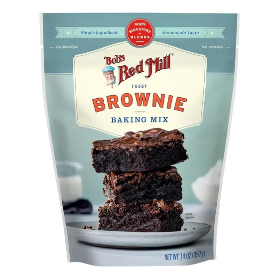 Brownie Mezcla Para Hornear Bob's Red Mill Interior Fudgy