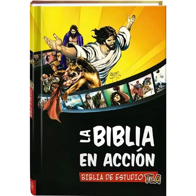 Biblia Infantil En Acción Lenguaje Actual Tla - Ilustrada