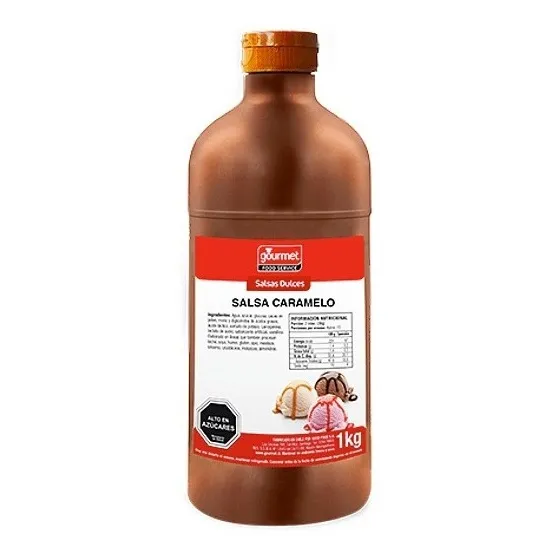 Salsa De Caramelo 1 Lt. Gourmet. Agro Servicio.