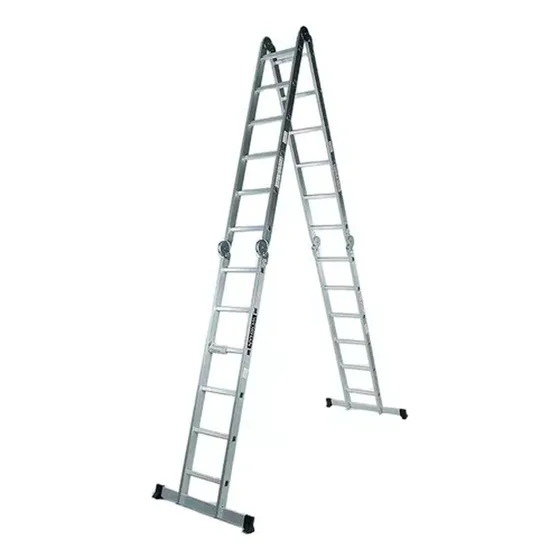 Escalera Multipropósito 24 Pasos De Aluminio