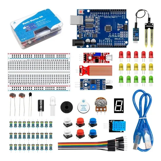 Lafvin Kit Básico De Inicio R3 Ch340 Compatible Arduino Ide