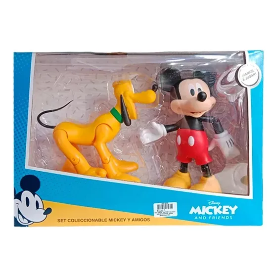 Set Coleccionable De Mickey Y Sus Amigos - Mickey Y Pluto