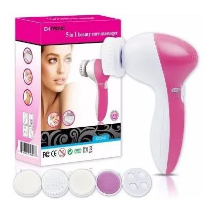 Cepillo De Limpieza Facial Exfoliante Eléctrico 5 En 1