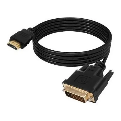 Cable Dvi-d 24 +1 A Hdmi Macho De 5 Mt. De Largo Enchapado