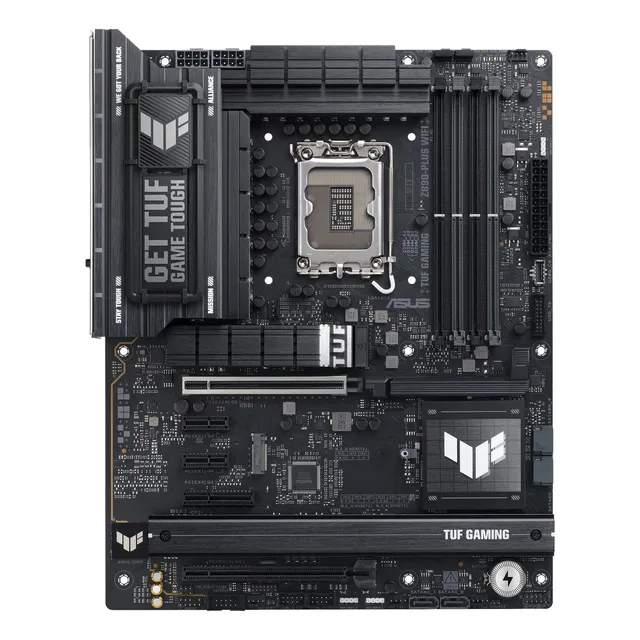 Asus Tarjeta Madre Tuf Gaming Z890-plus Wifi, Para Intel Core Ultra Serie 2 (lga 1851),ddr5, Pcie 5, Thunderbolt 4, Tipo C, Wifi 7, Certificado Grado Militar