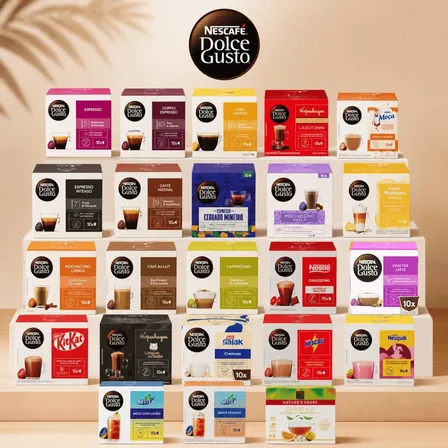 Combo Kit 100 Capsulas Nescafé Dolce Gusto +barato 10caixas