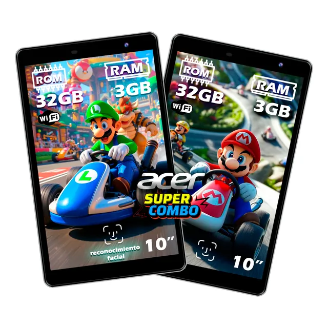 Tablet Acer Sospiro As10w 32gb 3gb Ram 6000mah Combo Doble
