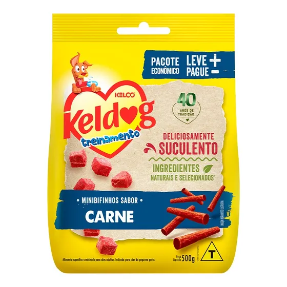 Bifinho Keldog Carne 500 Gr