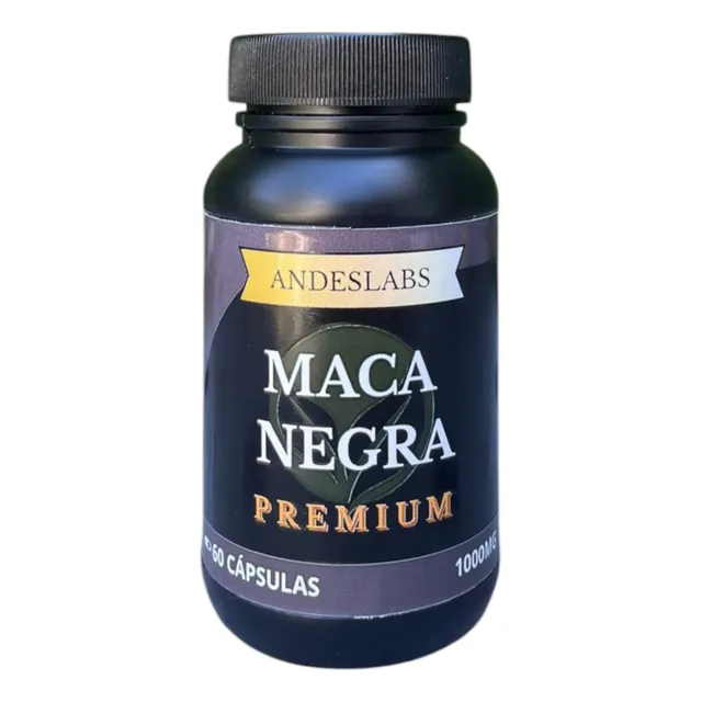 Maca Negra Premium Potencia Masculina Y Energía X60 Cap
