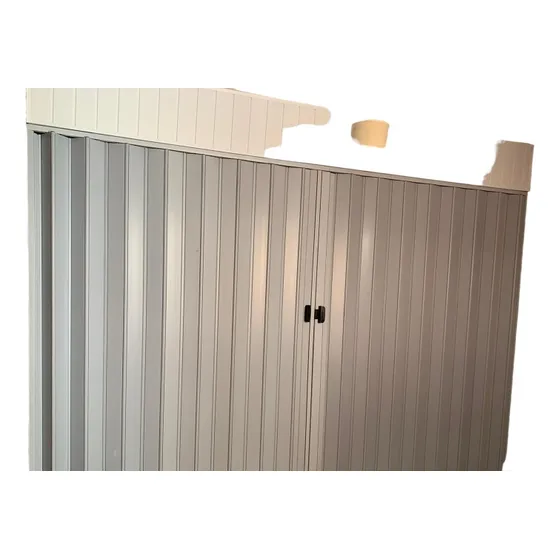 Puerta Plegable Pvc Cierre Central Fabrico A Medida 3.6x2.1