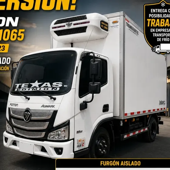 Foton Fkr 2023 Furgón Aislado Con Trabajo | Thermo Hwasung