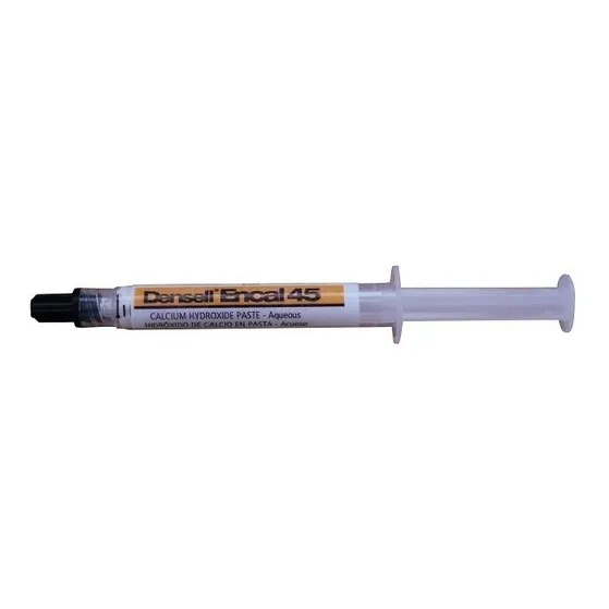 Encal 45 Pasta De Hidroxido De Calcio Densell Jeringa 2 Ml