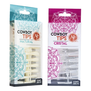 Tips Cowboy 400 Pzs , Color A Elegir , Mc Nails Tips Cowboy 400 Pzs , Color A Elegir , Mc Nails