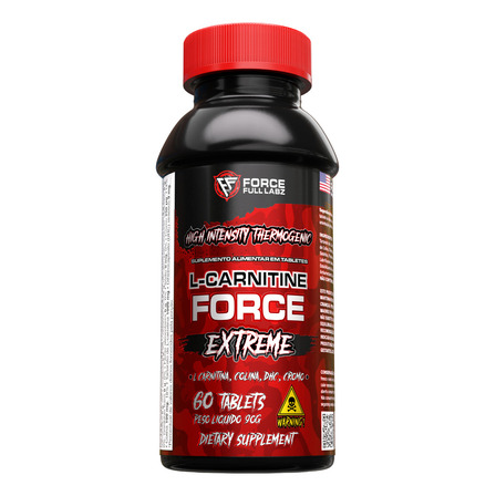 L - Carnitina Force Extreme 2000 Mg, Colina, Picolinato De Cromo - Termogenico Sem Cafeina | Force Full Labz L - Carnitina Force Extreme 2000 Mg, Colina, Picolinato De Cromo - Termogenico Sem Cafeina | Force Full Labz
