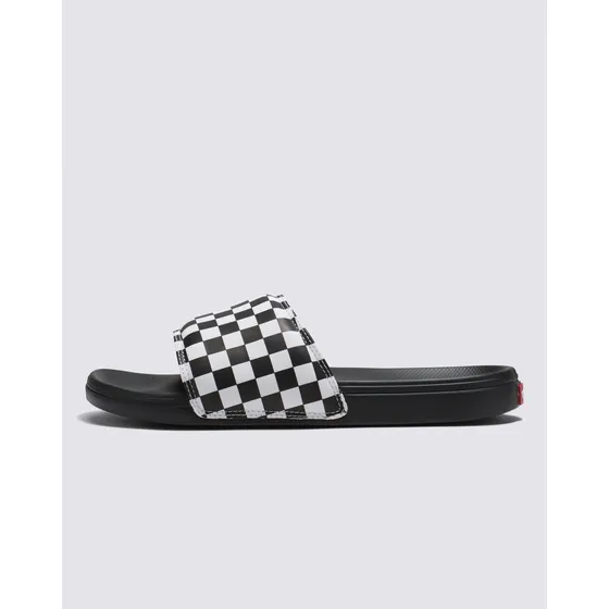 Sandalias Hombre La Costa Slide-on Checkerboard True White