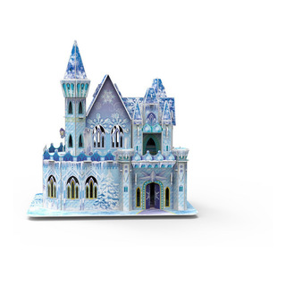 Rompecabezas 3d Diy Modelo De Castillo De Frozen Rompecabezas 3d Diy Modelo De Castillo De Frozen