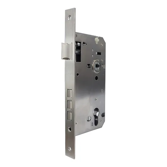 Cerradura De Embutir 60 Mm De Acero Inoxidable De Seguridad