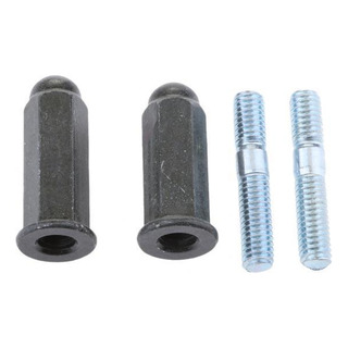4 X 2 Piezas Tuercas Tornillo De Espárrago 4 X 2 Piezas Tuercas Tornillo De Espárrago
