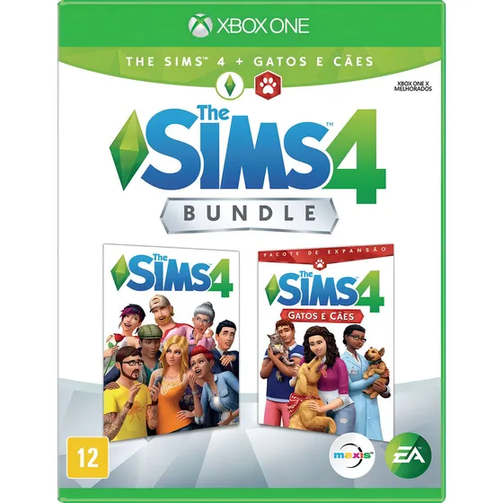 The Sims 4 Gatos E Cães Bundle Xbox One Mídia Física Novo
