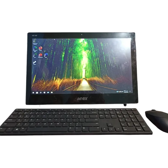 Pc Todo En Uno Lanix Aio 185 Con Detalle Negro
