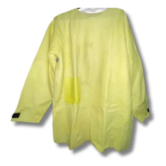 Chaqueta Cuero Vaqueta Para Soldador Gran Calidad