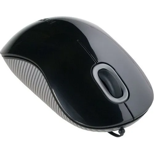 Mouse Óptico Cable Retráctil Targus Negro - Amu76us