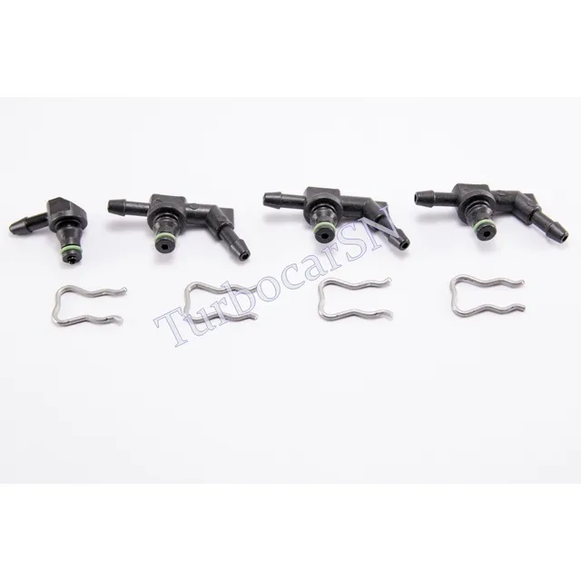 4 Picos Retorno Inyectores Bosch Peugeot 2.0 Hdi + Trabas
