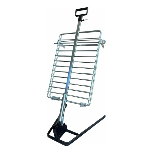Estaca Grande 75x50 Asador Libro Prensa Emparrillado Premium