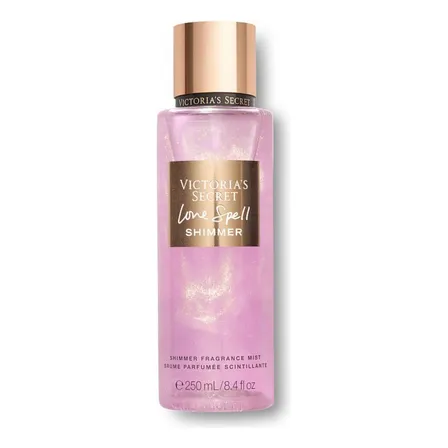 Body Splash Victoria's Secret Love Spell Shimmer 250ml Con Brillo