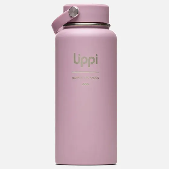 Botella Light Steel Wide Top Bottle 950 Ml Rosa Lippi I26 Rosa Oscuro