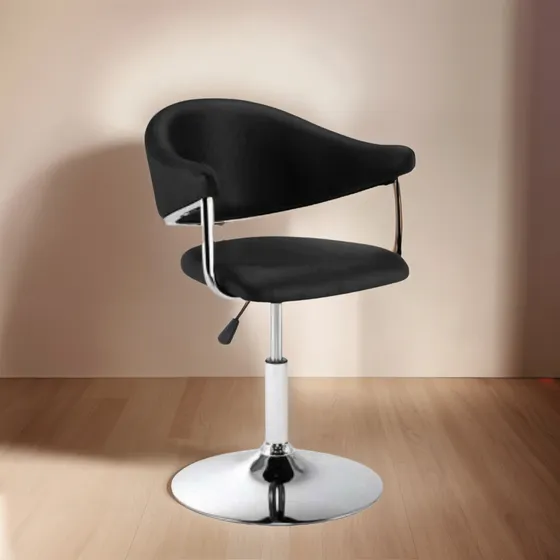 Silla Sillón Pelquería Respaldo Eco Cuero Lumax Modelo Chuck