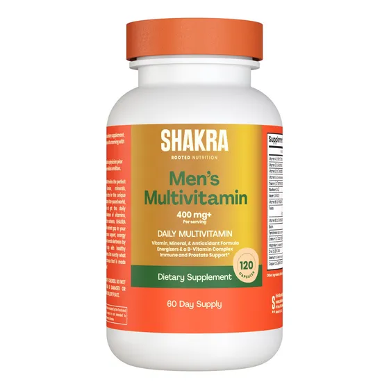 Shakra Multivitamins Multivitamínico 400 Mg 120 Capsules Sabor Natural